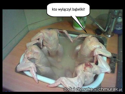 kąpiel kurczaków