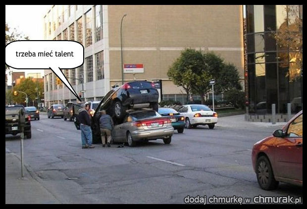 talent do parkowania