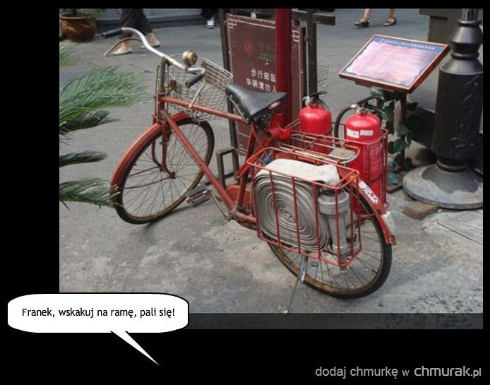 rower strażacki
