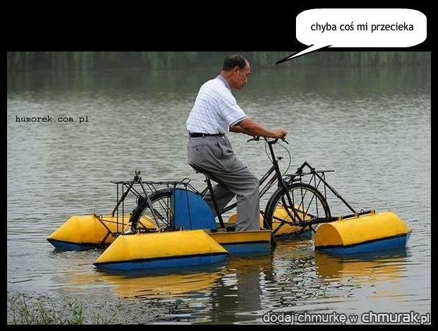 rower prawie wodny