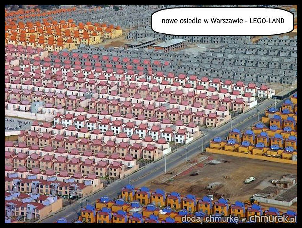nowe osiedle w Warszawie - LEGO-LAND