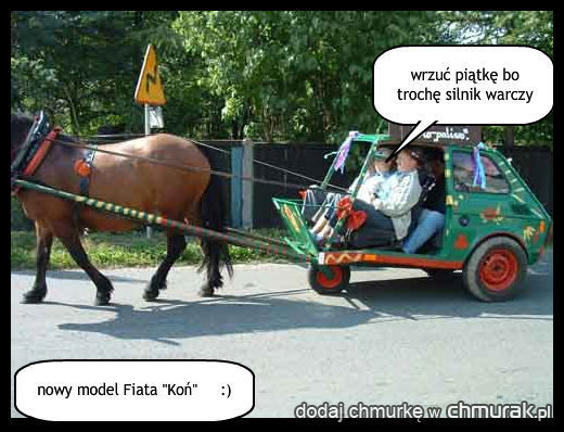 nowy model Fiata "Koń"