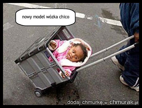 nowy model wózka chico