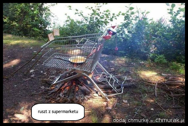 ruszt z supermarketu