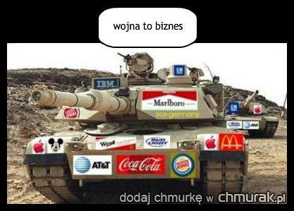 wojna to biznes