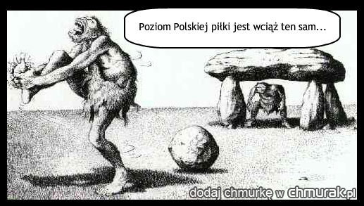 Poziom Polskiej piłki jest wciąż ten sam...