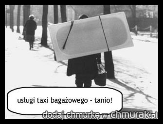 usługi taxi bagażowego - tanio!